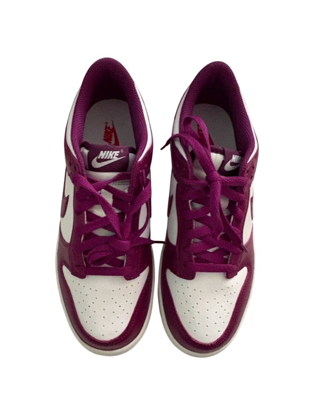 Nike Dunk Low GS Viotech Purple White FB9109-110 Youth Size 7-NWOB - Picture 2 of 8